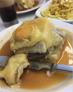 Francesinha no Porto