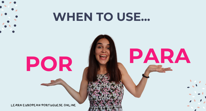 When to use por vs para with practice examples