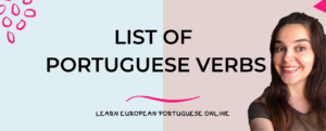 List of Portuguese Verbs